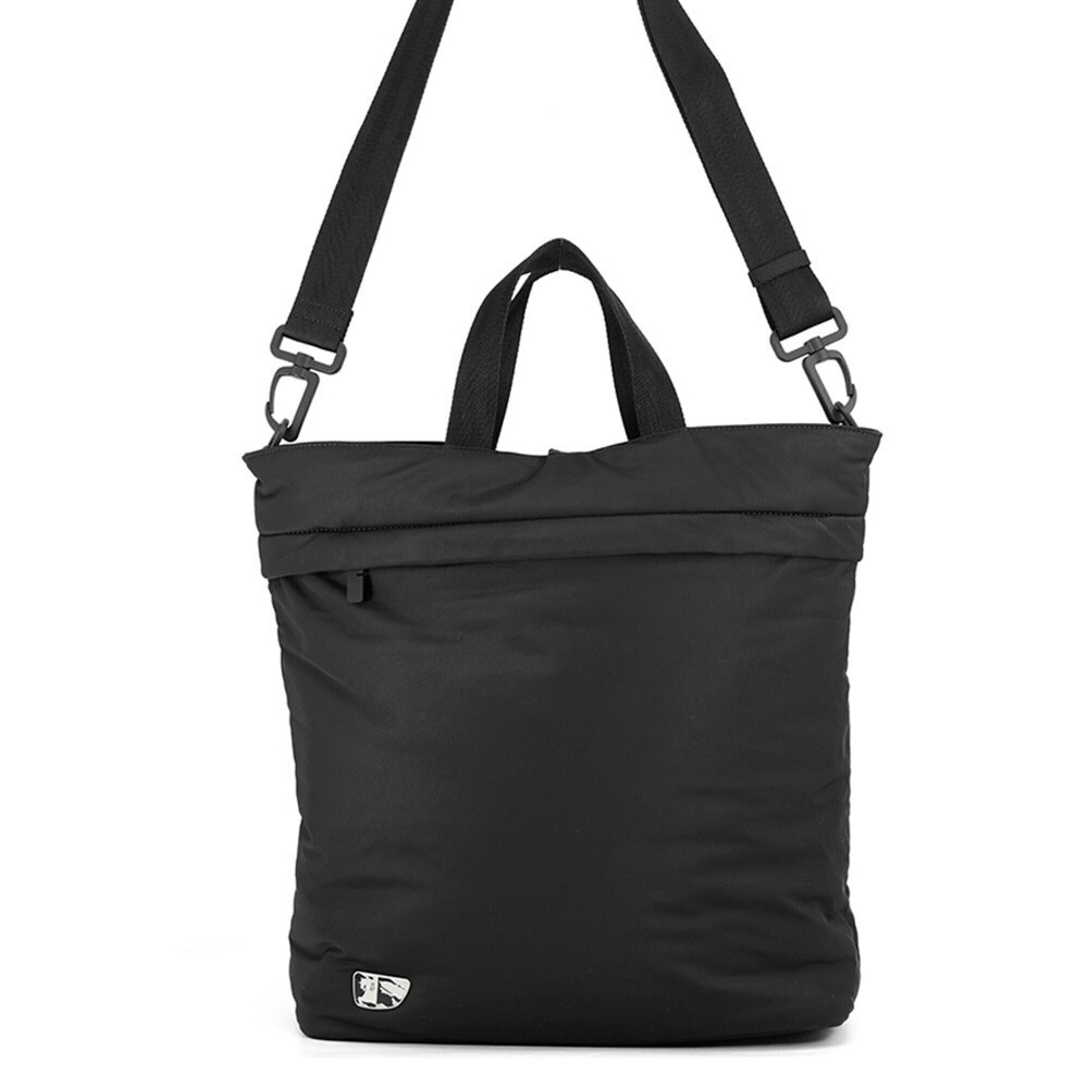 Burberry Shield N S Tote Bag, Nylon, 81025151, BURBERRY 2-way, Black, Handbag